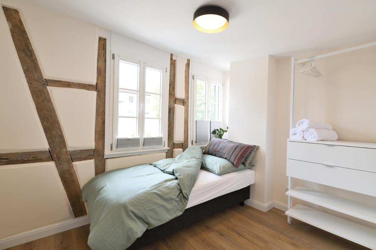 Das Schiefe Haus- Wohnung "Nibelungen" Heppenheim  Exteriér fotografie