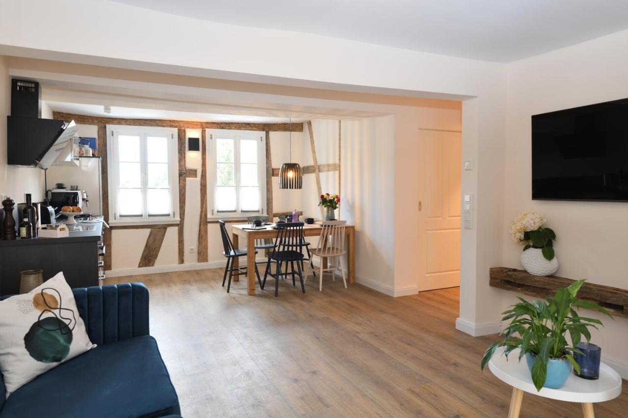 Das Schiefe Haus- Wohnung "Nibelungen" Heppenheim  Exteriér fotografie